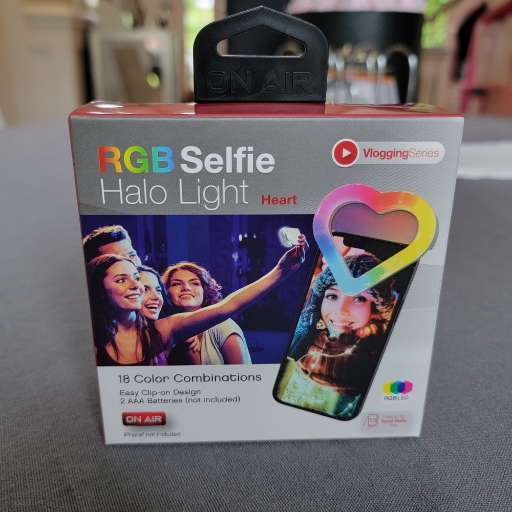 Heart Halo Ring selfie light